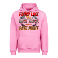 Fuchsia Pink fancy like the race track on a date night Urban Hoodie - texasbilliewilder