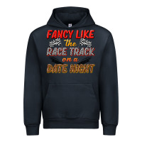 Navy fancy like the race track on a date night Urban Hoodie - texasbilliewilder
