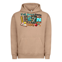 Pigment Burro y'all gonna learn today Urban Hoodie - Zillion Design Studio