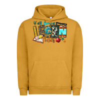 Pigment Peanut Butter y'all gonna learn today Urban Hoodie - Zillion Design Studio