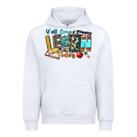White y'all gonna learn today Urban Hoodie - Zillion Design Studio