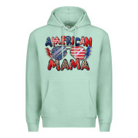 Seafoam American mama Premium Hoodie - Zillion Design Studio