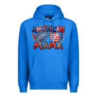 True Royal American mama Premium Hoodie - Zillion Design Studio