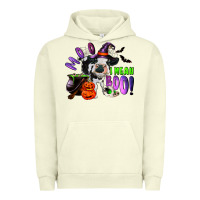 Pigment Pistachio Moo I Mean Boo Baby Cow Urban Hoodie - RanaPortraitStore