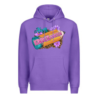 Purple kinder garten Premium Hoodie - RanaPortraitStore