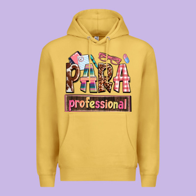 Para Professional Premium Hoodie Designed By Adodesignshop