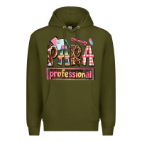 Army Green para professional Premium Hoodie - AdoDesignShop
