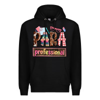 Black para professional Premium Hoodie - AdoDesignShop
