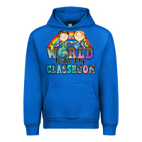 Cobalt the future of the world is in my classroom Urban Hoodie - Zillion Design Studio