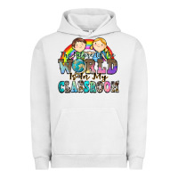 Pigment Lunar Rock the future of the world is in my classroom Urban Hoodie - Zillion Design Studio