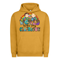 Pigment Peanut Butter the future of the world is in my classroom Urban Hoodie - Zillion Design Studio