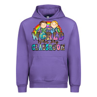 Tulip the future of the world is in my classroom Urban Hoodie - Zillion Design Studio