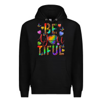 Black pride be you tiful Premium Hoodie - texasbilliewilder