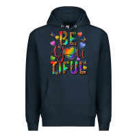 Navy pride be you tiful Premium Hoodie - texasbilliewilder
