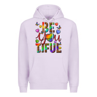 Lilac pride be you tiful Premium Hoodie - texasbilliewilder