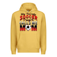 Antique Gold my favorite soccer player calls me mom Premium Hoodie - Zillion Design Studio
