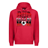 Cardinal my favorite soccer player calls me mom Premium Hoodie - Zillion Design Studio