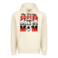 Sandshell my favorite soccer player calls me mom Premium Hoodie - Zillion Design Studio
