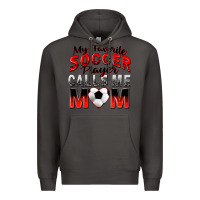 Smoke my favorite soccer player calls me mom Premium Hoodie - Zillion Design Studio