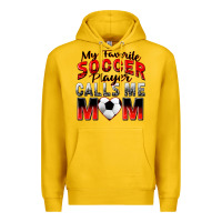 Lemon my favorite soccer player calls me mom Premium Hoodie - Zillion Design Studio