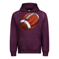 Mauve Wine football Urban Hoodie - texasbilliewilder