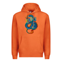 Carrot Blue dragon Premium Hoodie - RanaPortraitStore