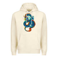 Sandshell Blue dragon Premium Hoodie - RanaPortraitStore
