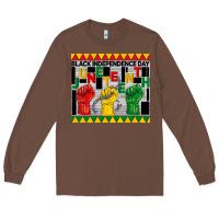 Chestnut black independence day juneteenth tumbler Long Sleeve Tee - BarkalooDesign