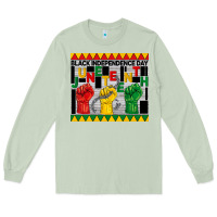 Matcha black independence day juneteenth tumbler Long Sleeve Tee - BarkalooDesign