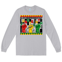 Moon Dust black independence day juneteenth tumbler Long Sleeve Tee - BarkalooDesign