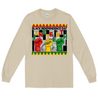 Mushroom black independence day juneteenth tumbler Long Sleeve Tee - BarkalooDesign