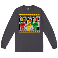 Smoke black independence day juneteenth tumbler Long Sleeve Tee - BarkalooDesign