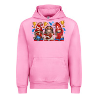 Fuchsia Pink football gnome with element Urban Hoodie - texasbilliewilder
