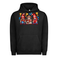 Pigment Black football gnome with element Urban Hoodie - texasbilliewilder