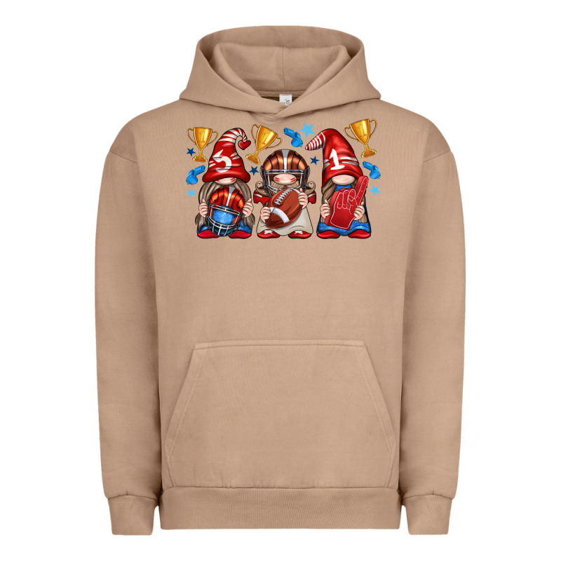 Football Gnome With Element Urban Hoodie by texasbilliewilder | Teevron