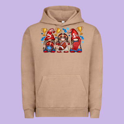 Urban Hoodie football gnome with element