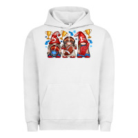 Pigment Lunar Rock football gnome with element Urban Hoodie - texasbilliewilder