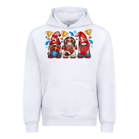 White football gnome with element Urban Hoodie - texasbilliewilder