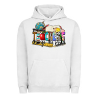 Pigment Lunar Rock teachers change the world Urban Hoodie - Zillion Design Studio