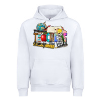 White teachers change the world Urban Hoodie - Zillion Design Studio