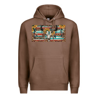 Chestnut Boho bull skull and serape Premium Hoodie - RanaPortraitStore
