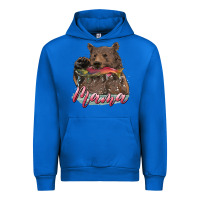 Cobalt Mother's Day Mama Bear Hunting Fish Urban Hoodie - RanaPortraitStore