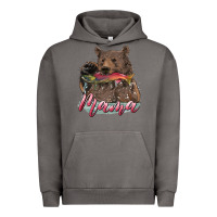 Pigment Tornado Mother's Day Mama Bear Hunting Fish Urban Hoodie - RanaPortraitStore