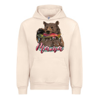 Sandshell Mother's Day Mama Bear Hunting Fish Urban Hoodie - RanaPortraitStore