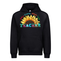 Black teacher sunflower listen encourage motivate inspir Urban Hoodie - Zillion Design Studio