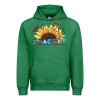 Emerald teacher sunflower listen encourage motivate inspir Urban Hoodie - Zillion Design Studio