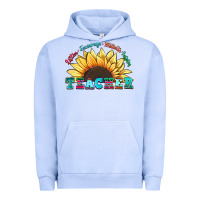 Pigment Grape Ice teacher sunflower listen encourage motivate inspir Urban Hoodie - Zillion Design Studio
