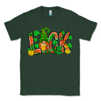 Sports Green Western Luck With Gnome And Beer Classic Tee - BundleAndBundleShop