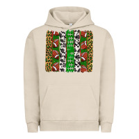 Pigment French Oak football brush strokes Urban Hoodie - texasbilliewilder