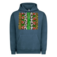 Pigment Midnight Navy football brush strokes Urban Hoodie - texasbilliewilder